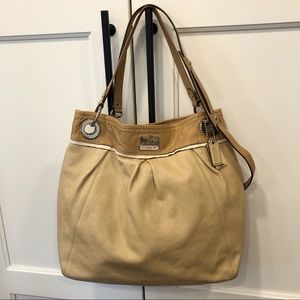 Coach Madison Spectator Hippie Leather Bag